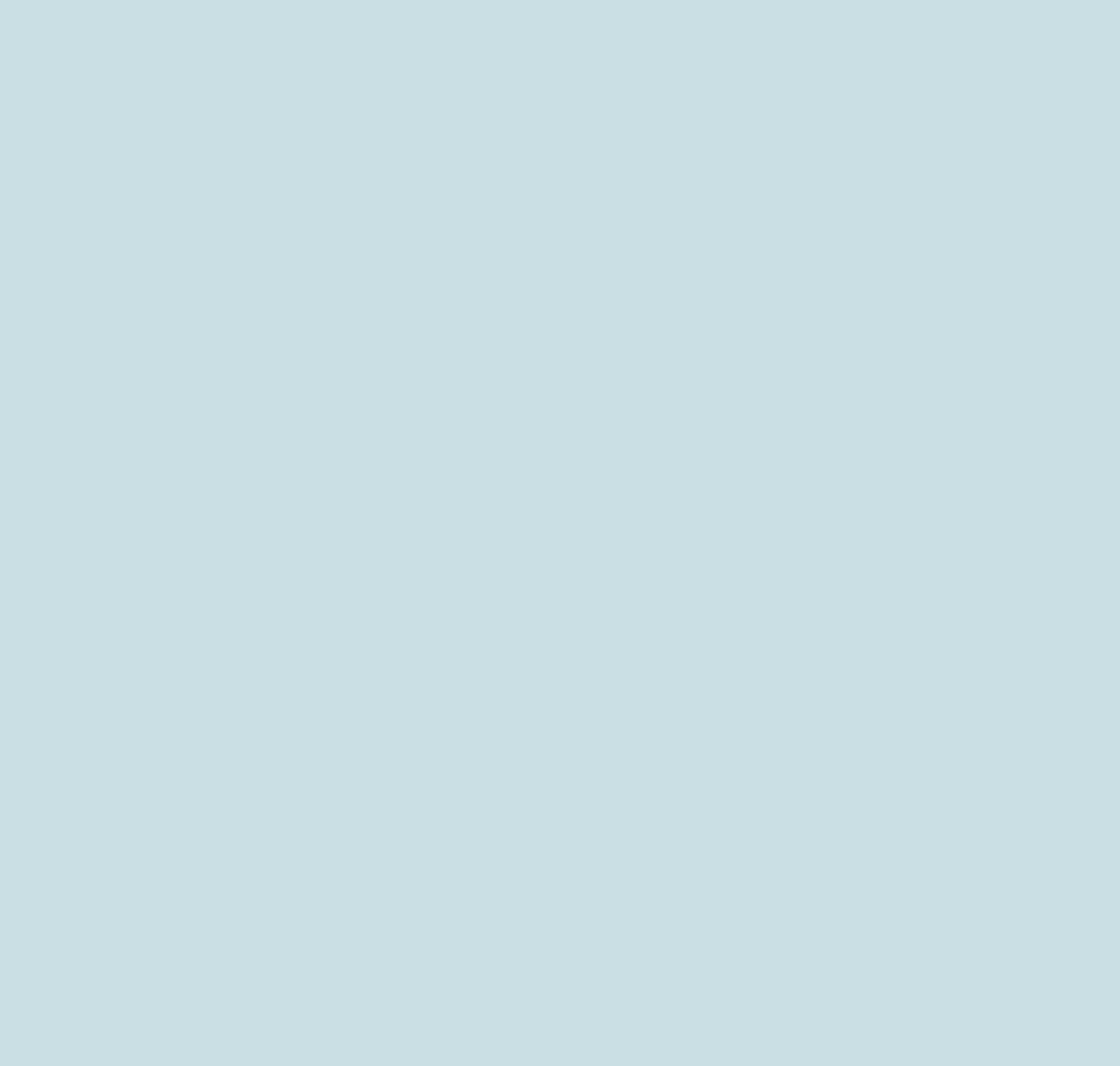 Benjamin Moore: Glacier Blue 1653 787443 | Material Bank