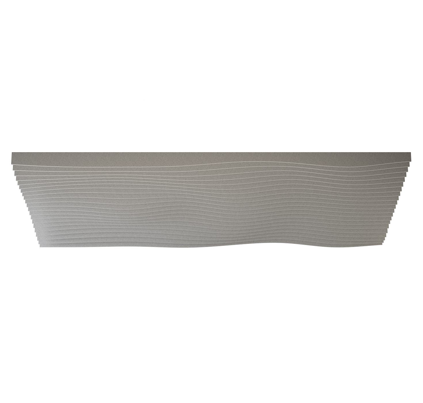 Impact Acoustic: Ceiling Baffle Wave Ripple Bespoke 967546 | Material Bank