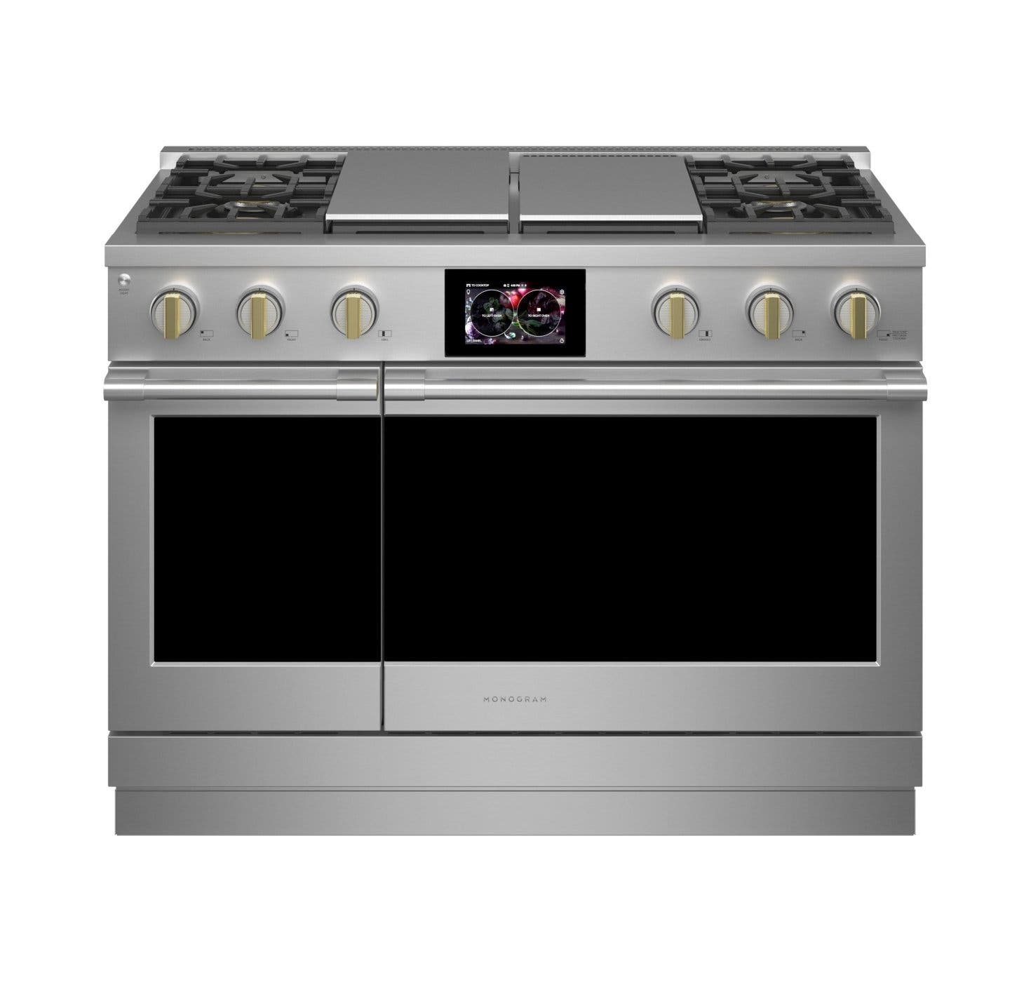 Monogram Appliances: Monogram 48 Inch Dual-Fuel Prof 1210897 | Material ...