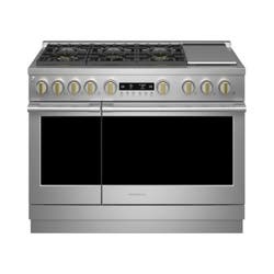 Monogram 48 Inch Dual-Fuel Professional Range with 6 Burners and Griddle