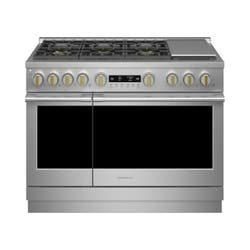 Monogram 48 Inch All Gas Professional Range with 6 Burners and Griddle