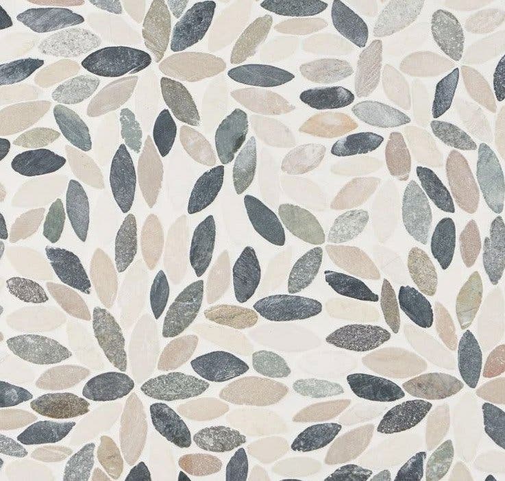 TileBar: Nature Flower Raja Blend Mosaic 1438066 | Material Bank