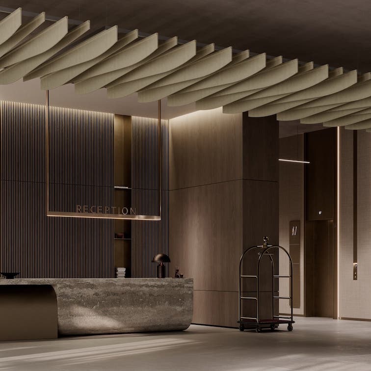 ARTIZIN: Rail Baffles - Soft 2014253 | Material Bank