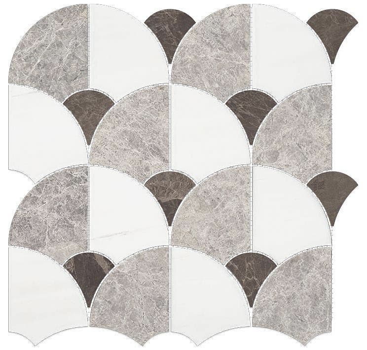Porcelanosa: Figure Shell Dark 1931922 | Material Bank