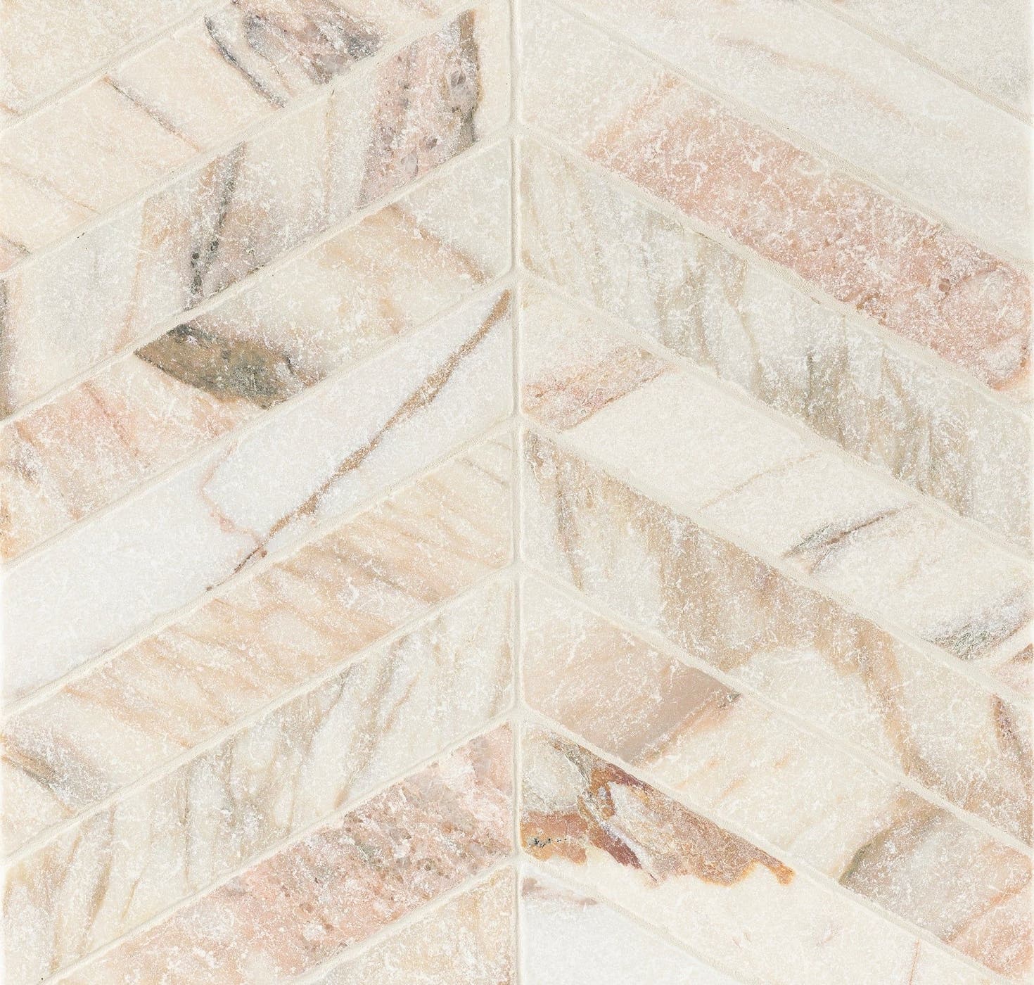Artistic Tile: Calacatta Rosa Chevron Calacatta Rosa 2332346 | Material ...