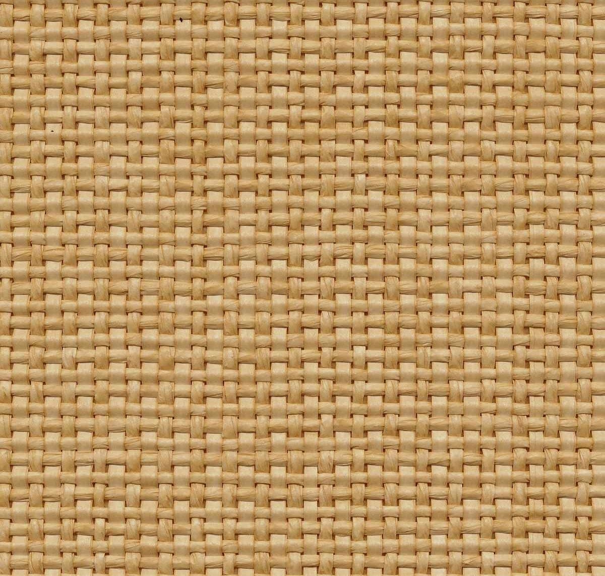 Fabricut Contract: Cane Raffia Vanilla 2642679 | Material Bank